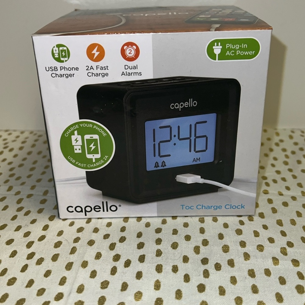 Capello Charge clock